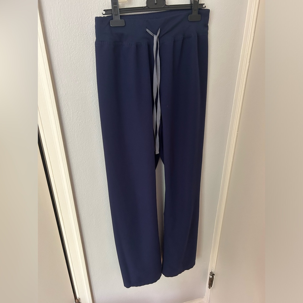 FIGS Navy High Waisted Livingston Scrub pants